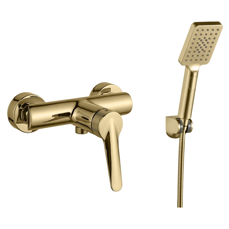 Bateria prysznicowa złota Molett Valvex