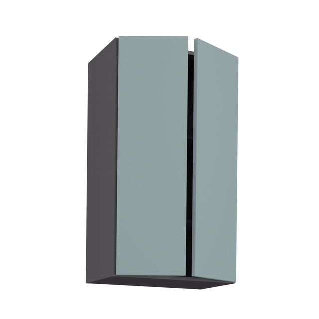 Mueble alto de cocina Delinia ID Viena azul mate Alt 102,4 x An 60 cm 2PTA