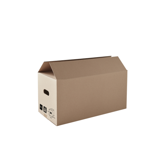 Scatola da imballaggio avana 2 onde L 60 x H 30 x P 30 cm
