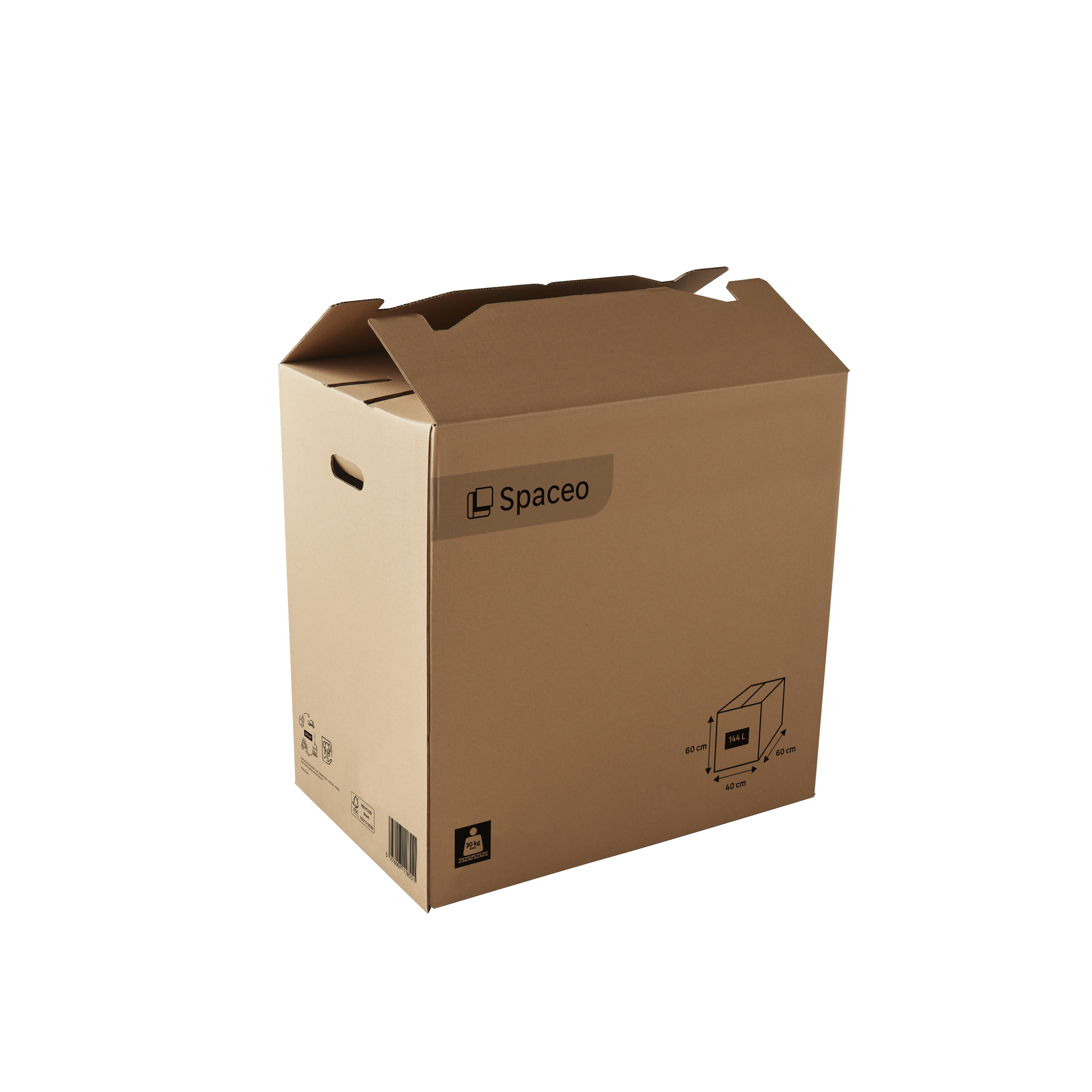 Caixa de cartão SPACEO 60X40X60CM 144L - 11