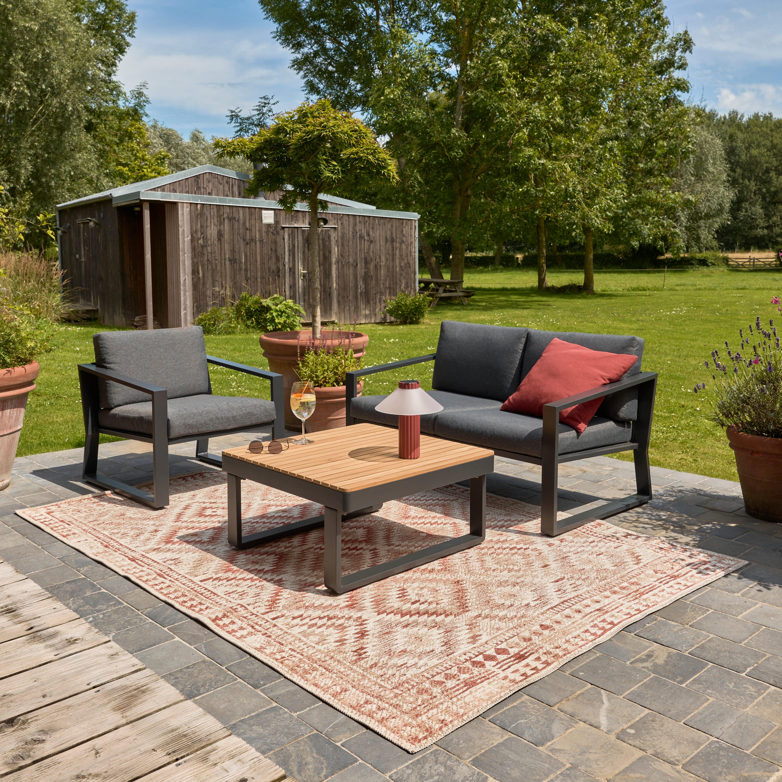 Tapete Tavana 200X290cm chili Inspire - 2