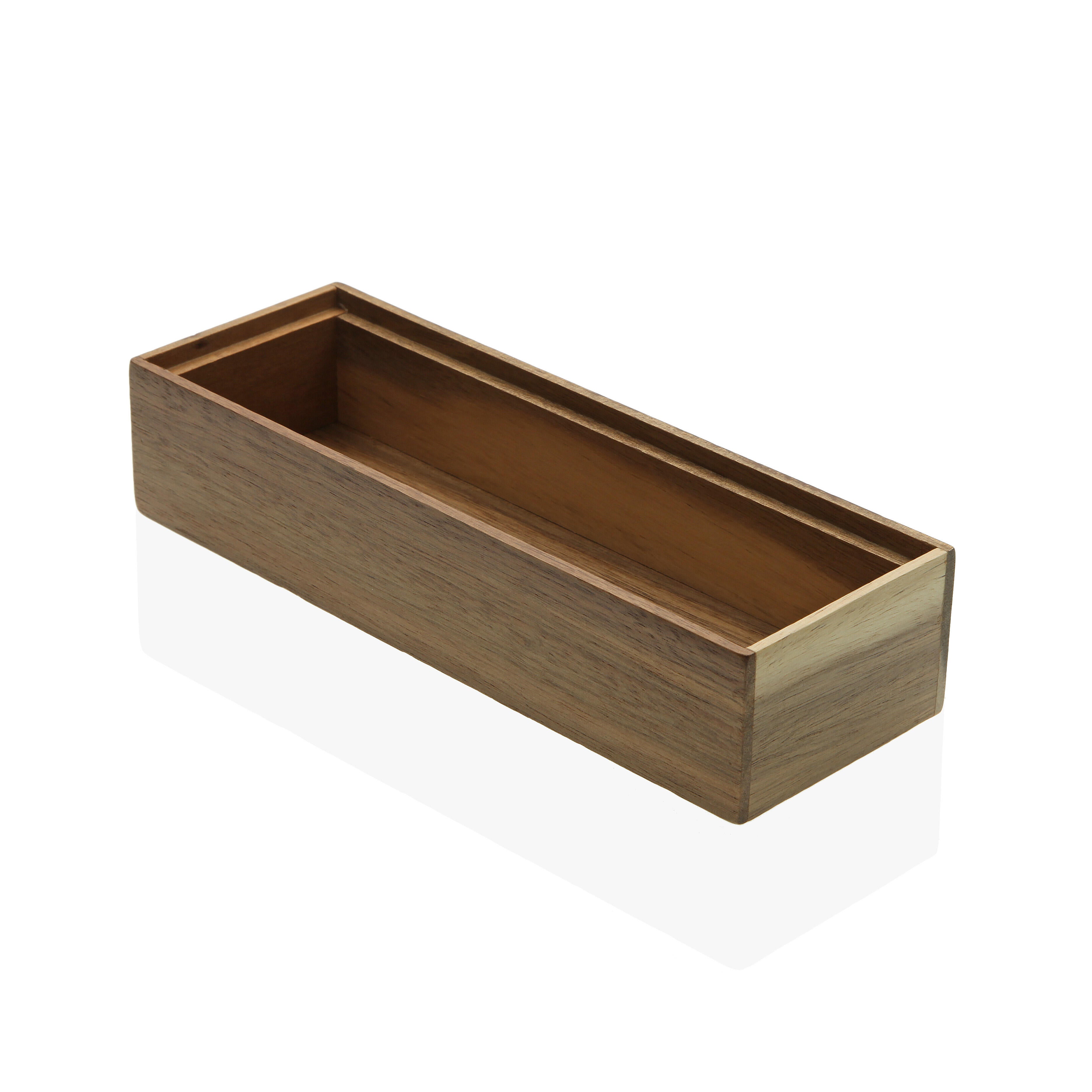 Caja de madera mediana versa