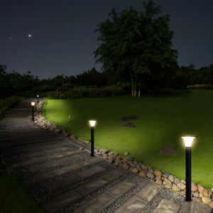 WERISE Lampione Solare Esterno 1000W Con Palo - LED, Sensore Movimento, Telecomando, IP65 Impermeabile - Foto 10