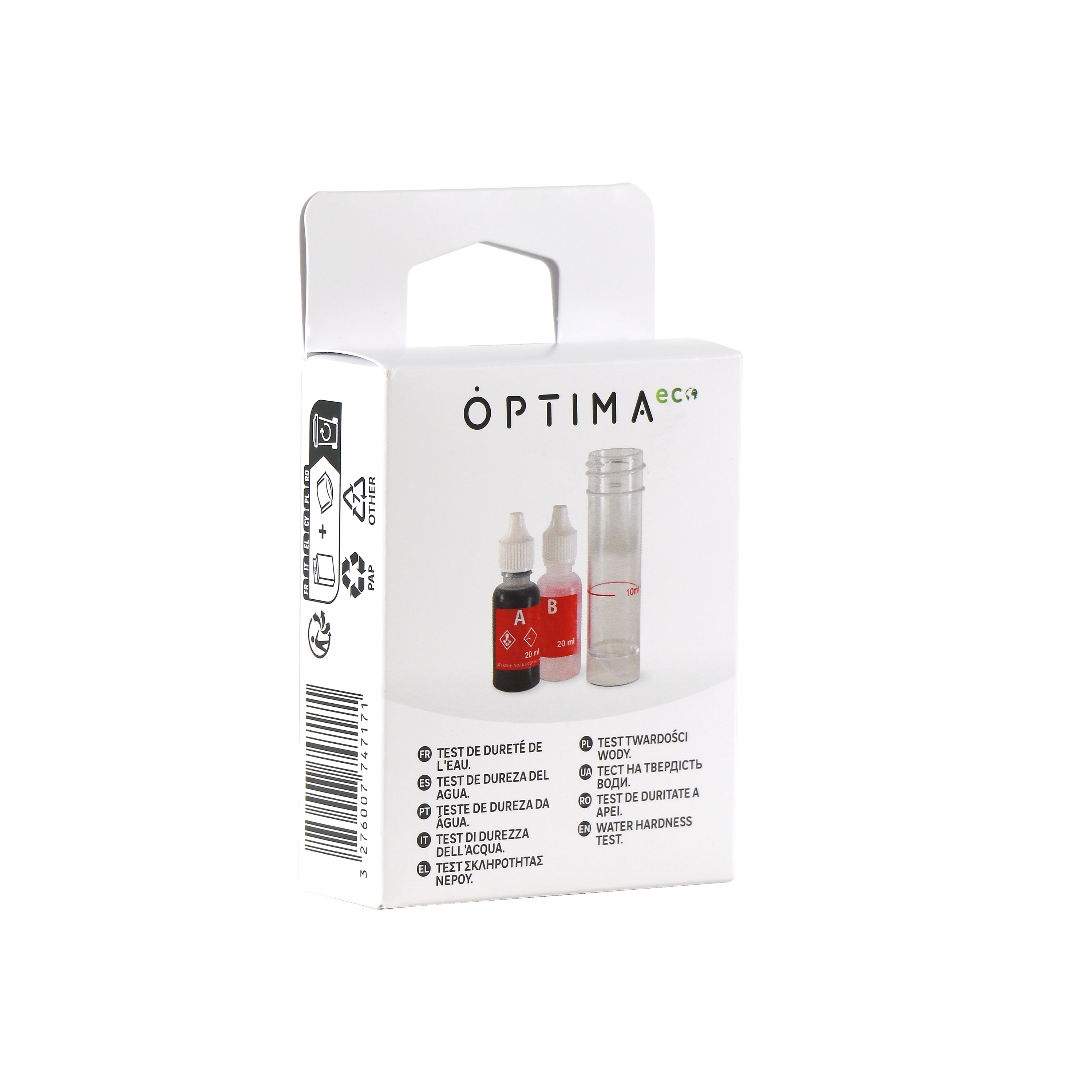 Test do wody kropelkowy twardość Optima