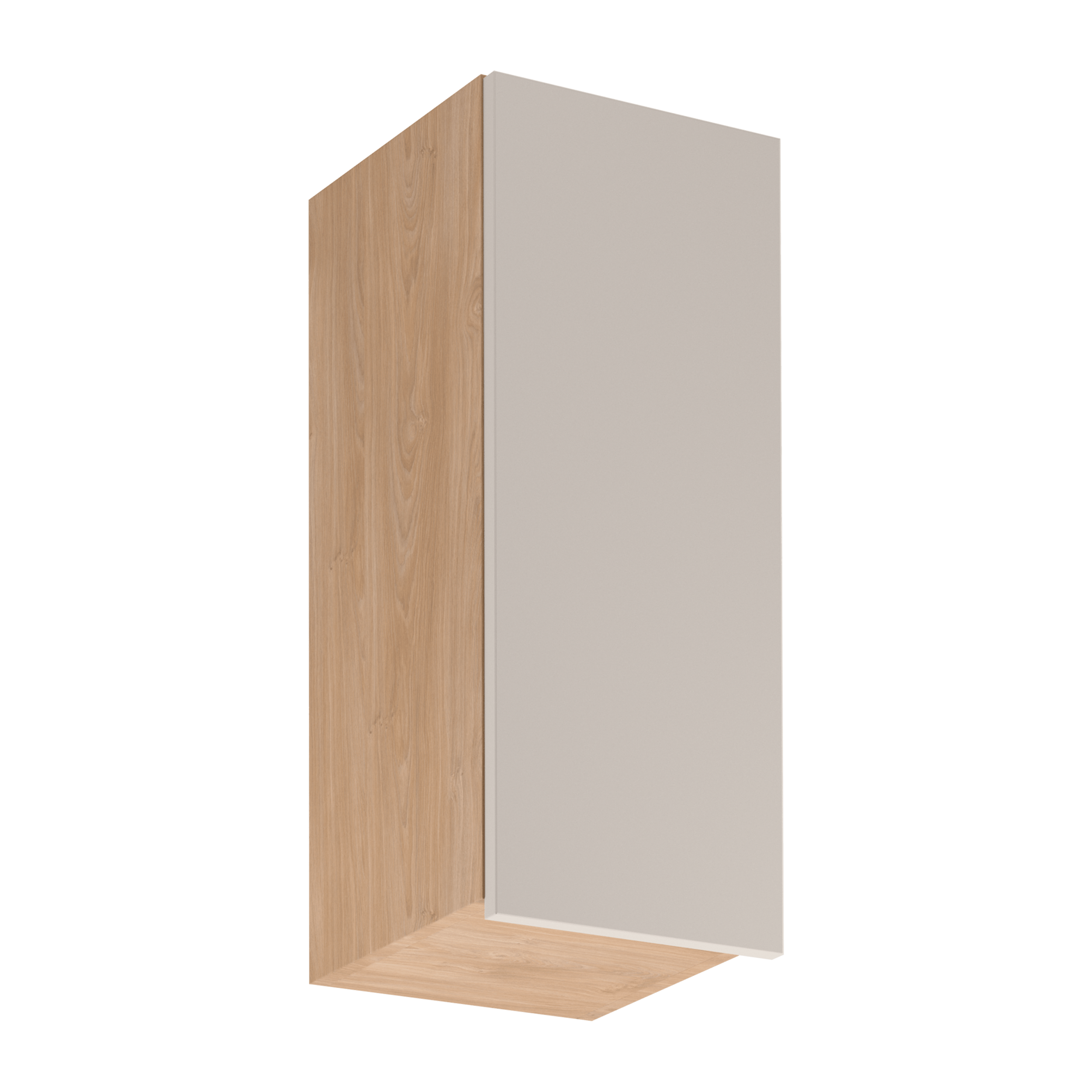 Szafka kuchenna wisząca Acari 30 cm wys. 72 cm kolor beżowy/dąb