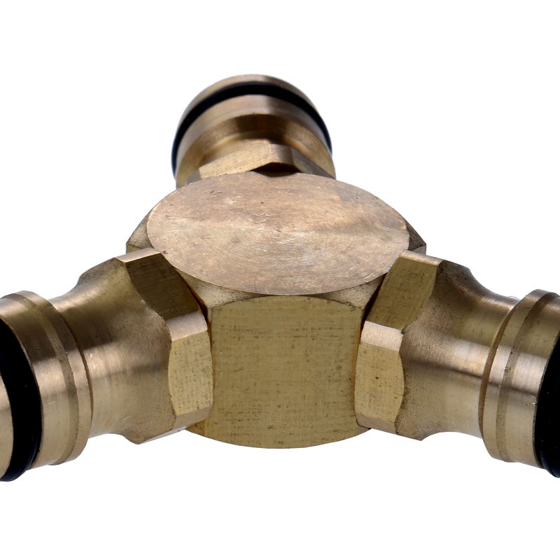 Trójnik do węża 1/2" mosiężny