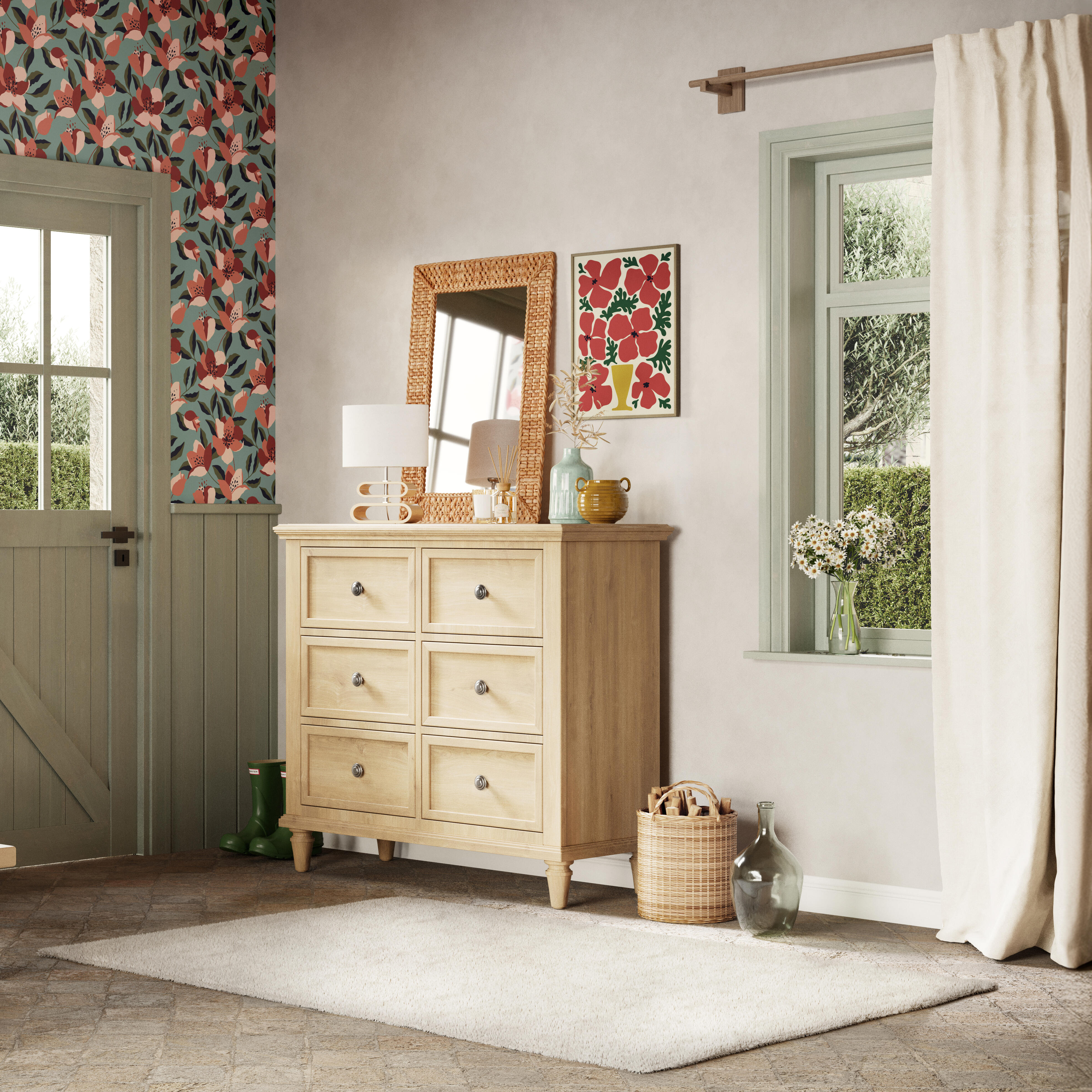 Tappeto Alaric beige, L 170 x L 120 cm - 4