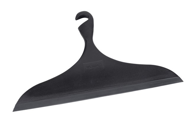 Raclette pour porte de douche à suspendre noir