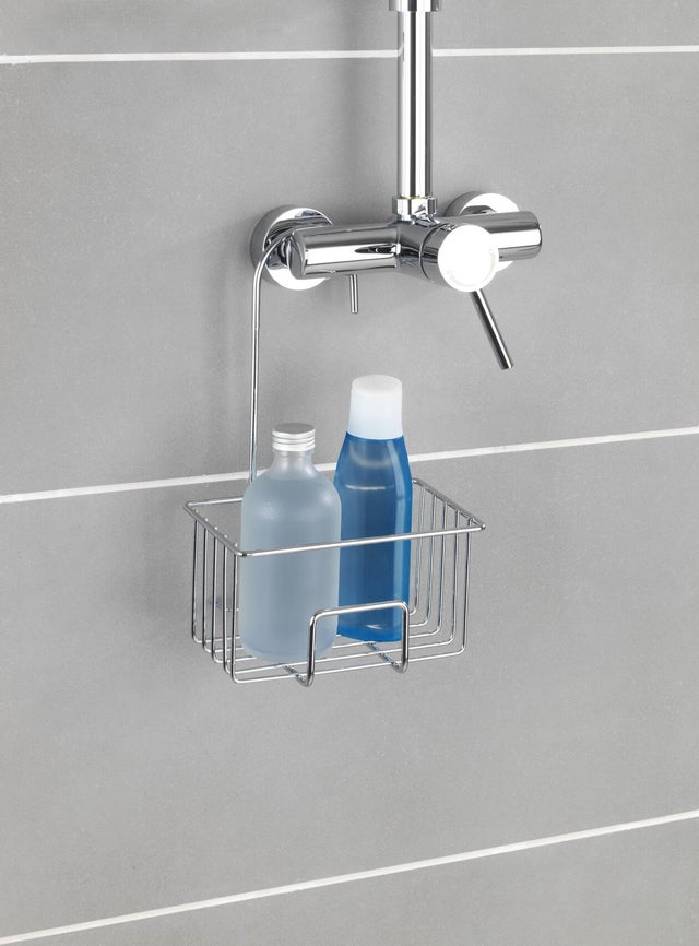 Panier de douche avec crochet de suspension Polypropylène Panier de douche avec crochet de suspension Polypropylène