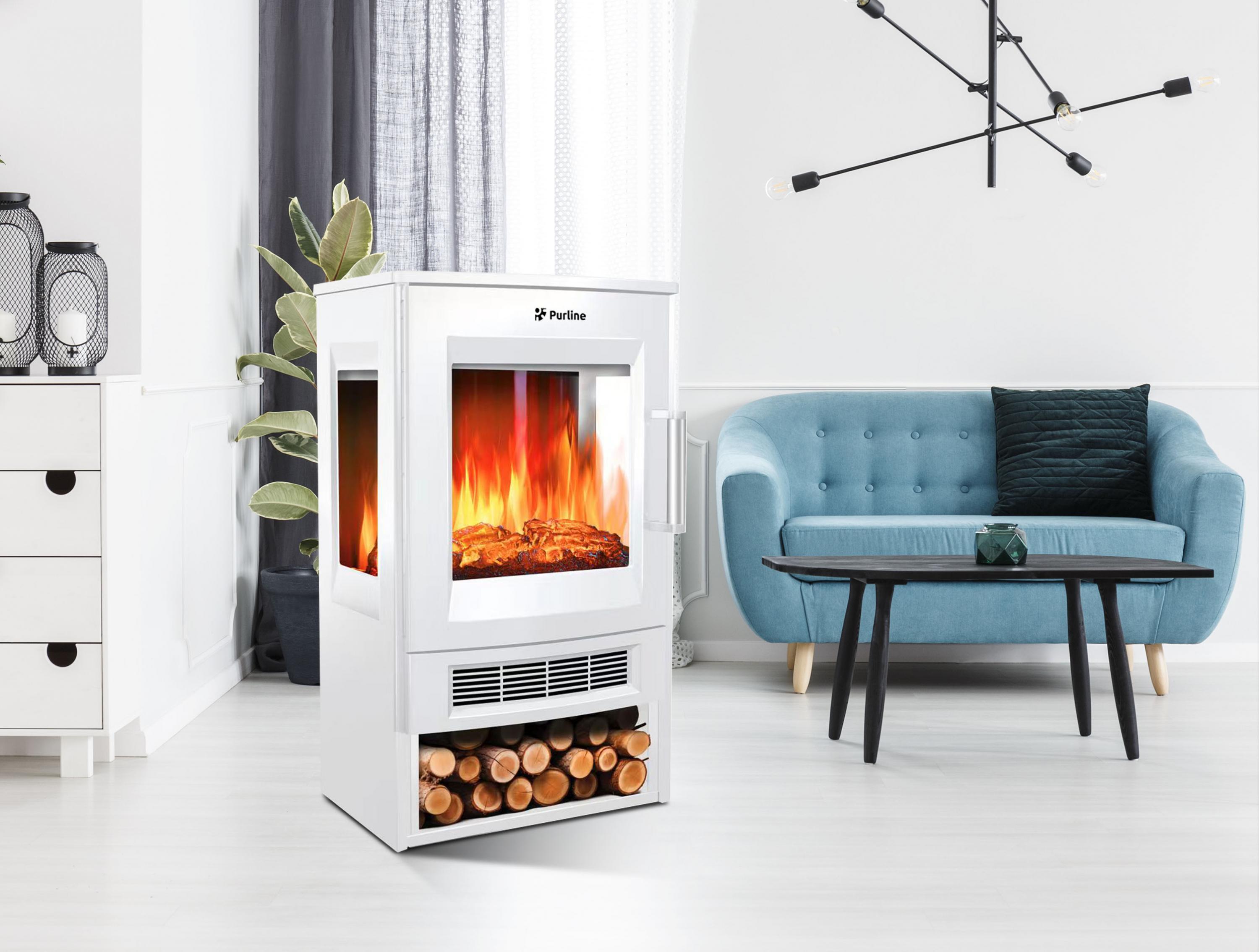 Estufa eléctrica wifi CHE-720W blanco 1800w - 2