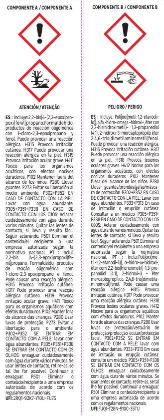 Cola epoxi AXTON 12 ml bicomponente para mezclar, para madera, vidrio, cerámica, aplicación sin herramienta, resiste al agua. Para pegar y reparar un material roto. - 8