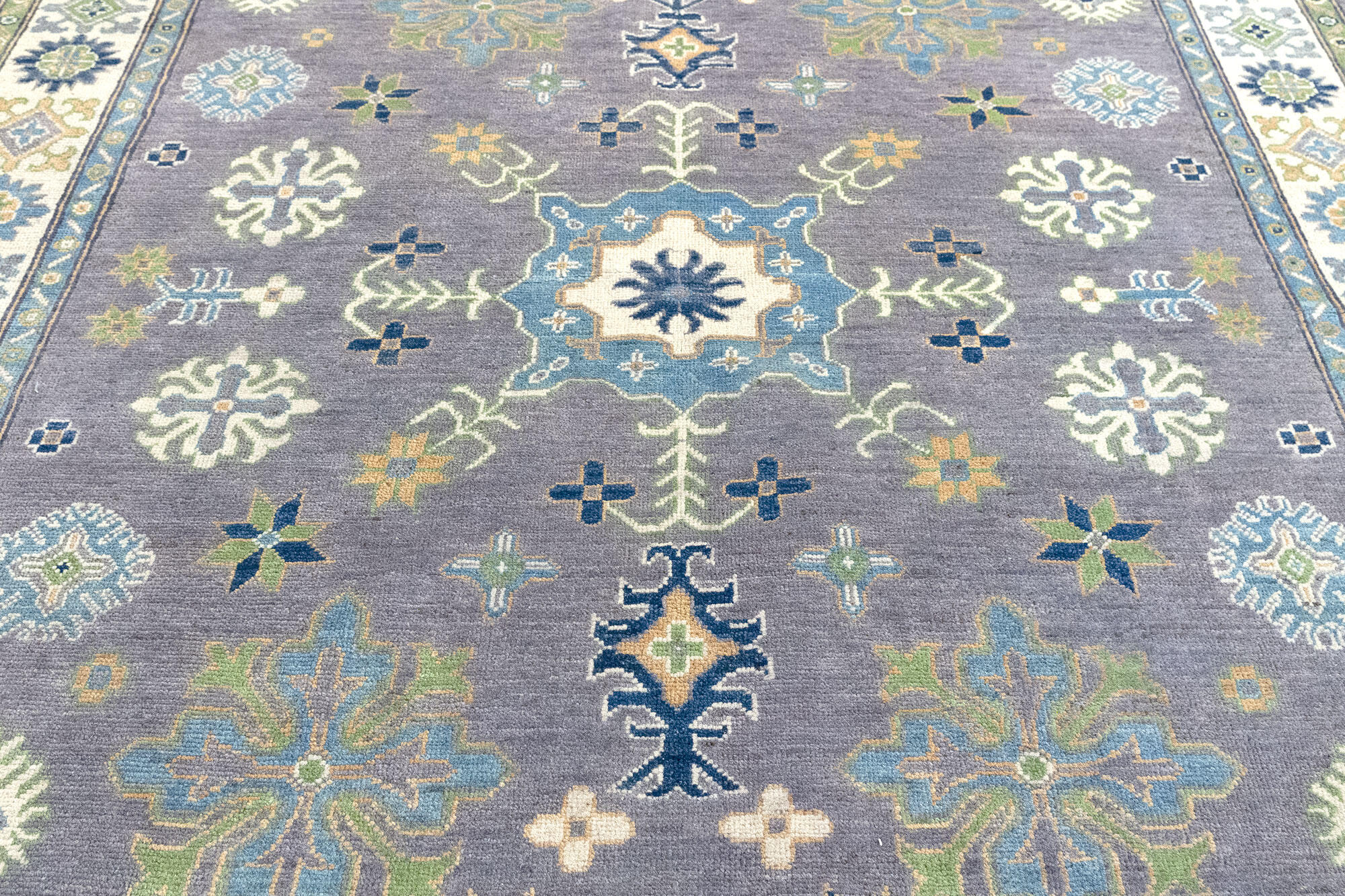 Alfombra lana pakistan kazak multicolor 170x240cm