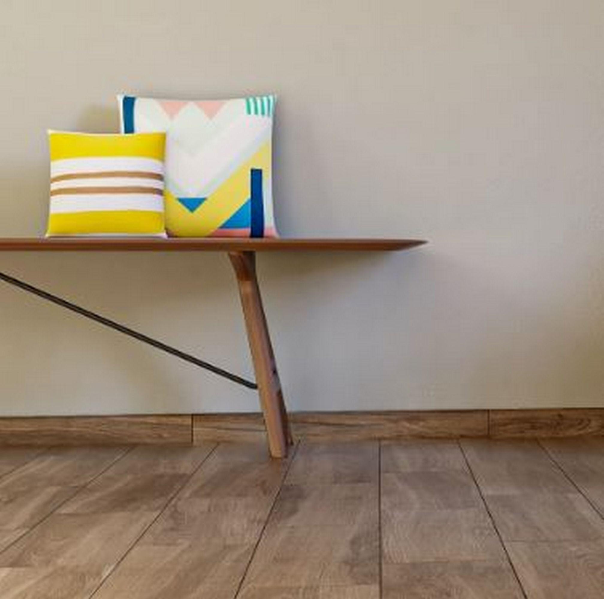 Rodapié porcelánico Ipanema 75x9 cm madera taupe ARTENS - 6
