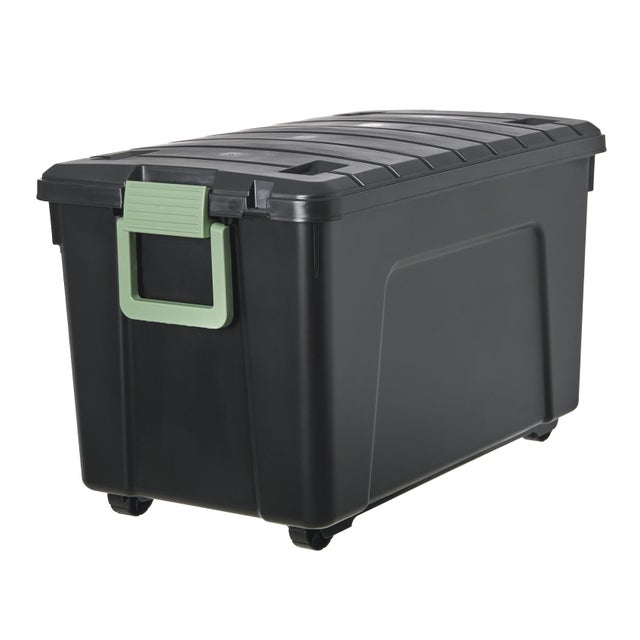 Malle SPACEO vert / noir, 110L, H.45 x l.75 x P.44.5 cm