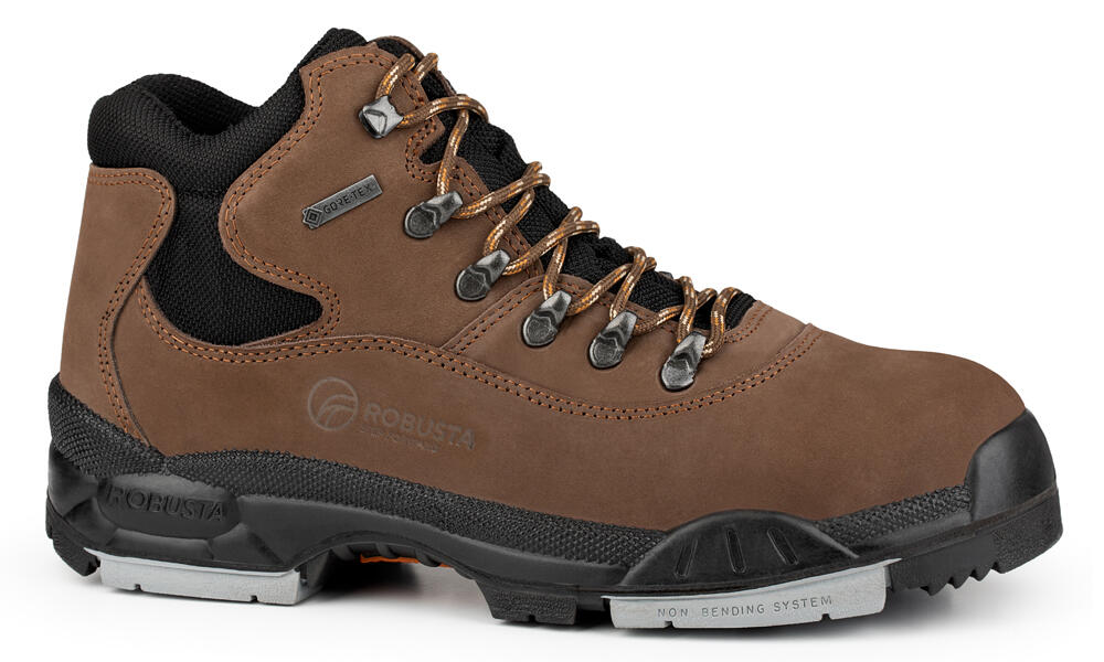 Botas de seguridad robusta barbo s3 marrón t49