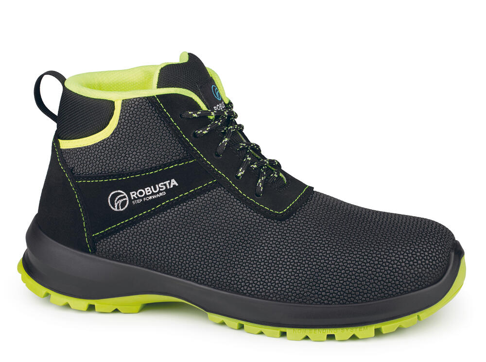 Botas de seguridad robusta diamond fluor b153 s3l negro t40