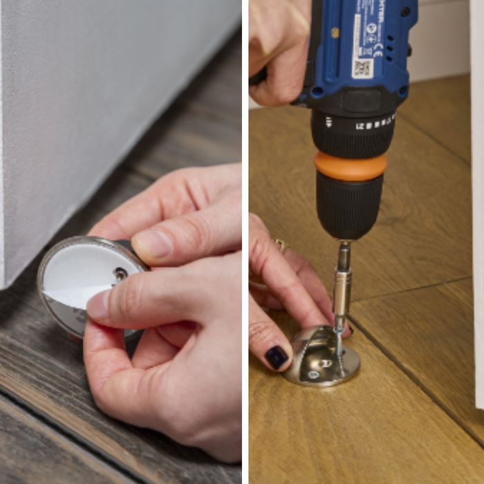 Batente de porta para aparafusar ou colar