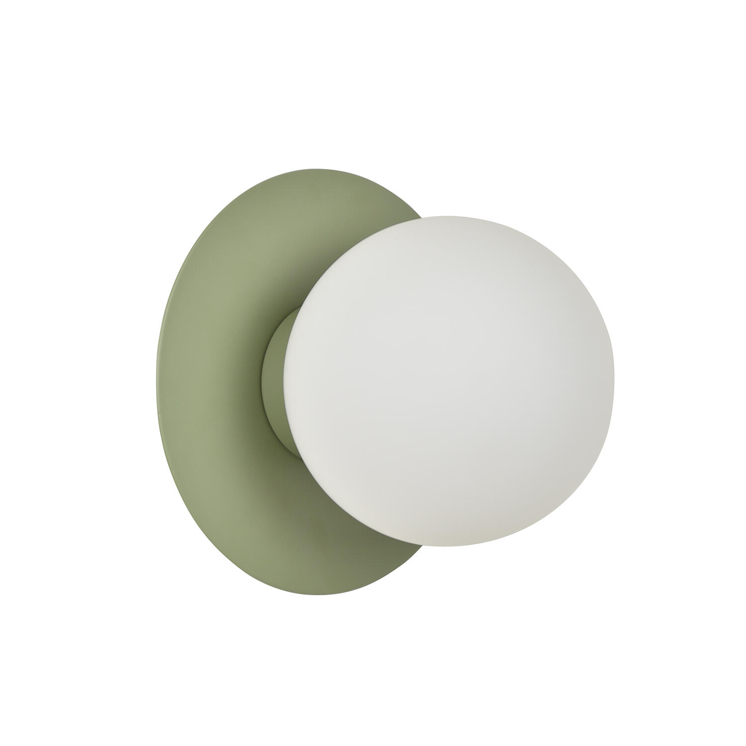 Applique G9, acier / verre, vert, Manor, COREP | Leroy Merlin