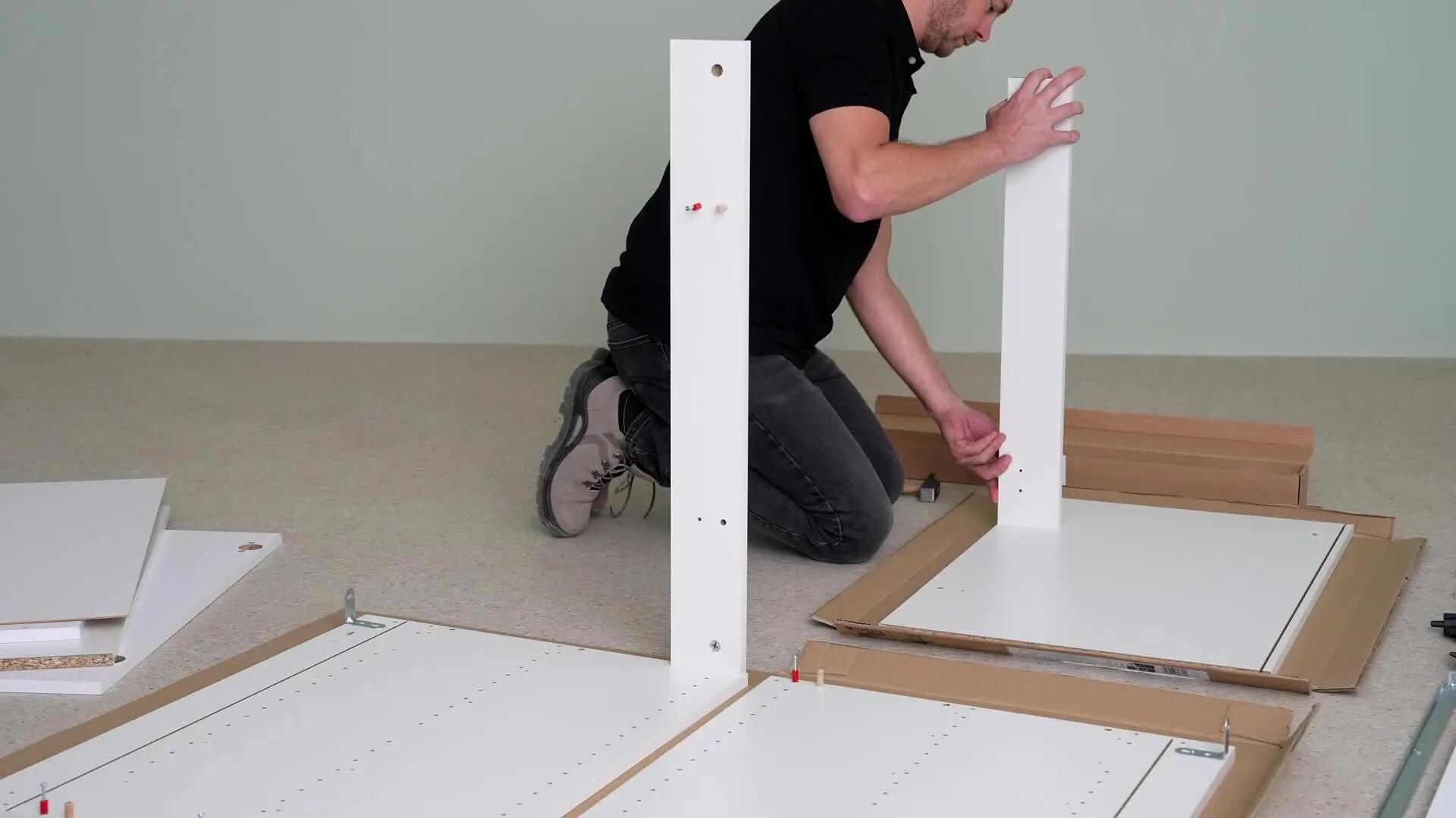 Móvel inferior de canto com 1 porta branco 80x58x72 cm Delinia Eleki
 - 11