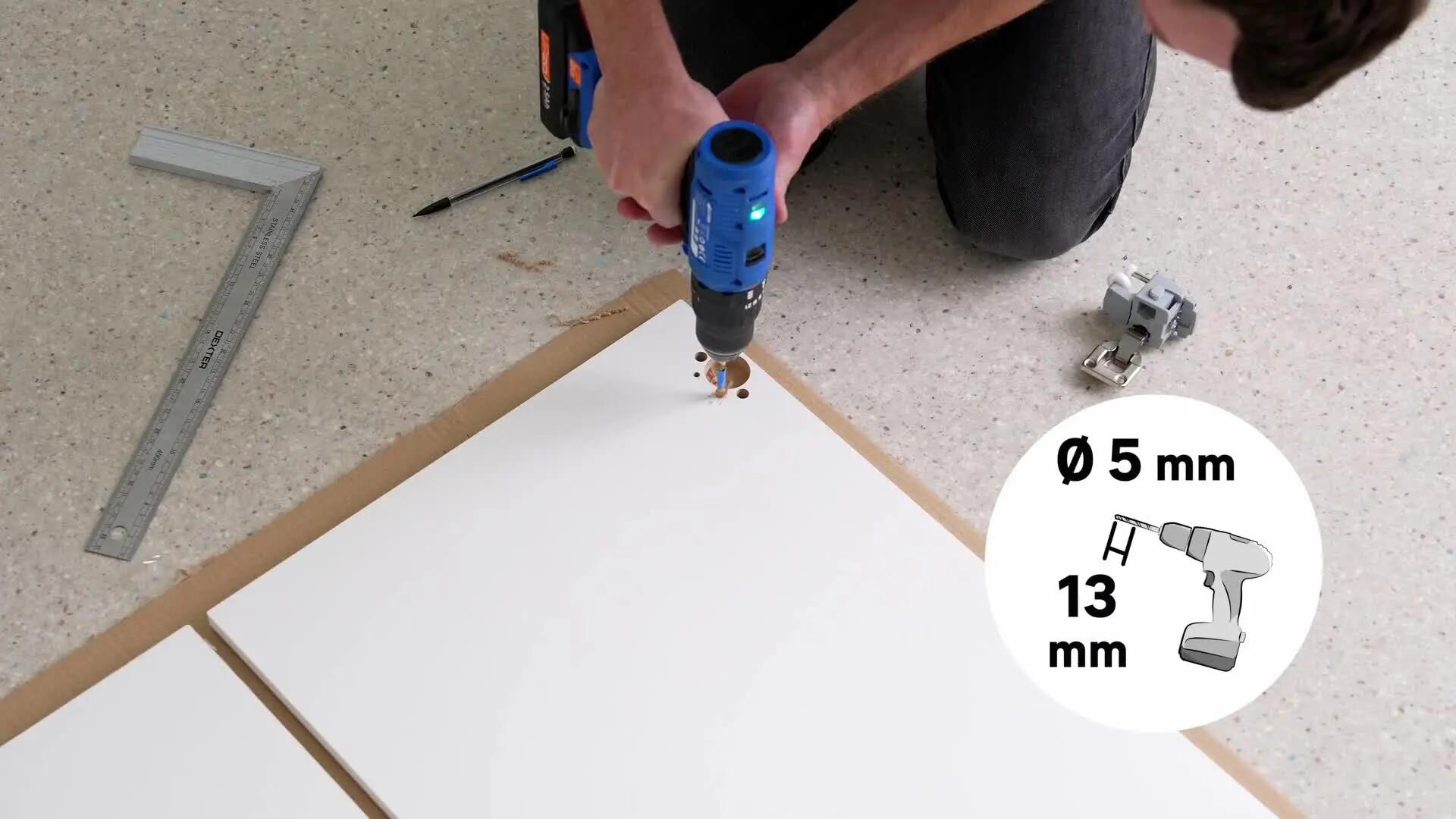 Sistema de corrediças Delinia 90 cm para semi coluna direito - 2