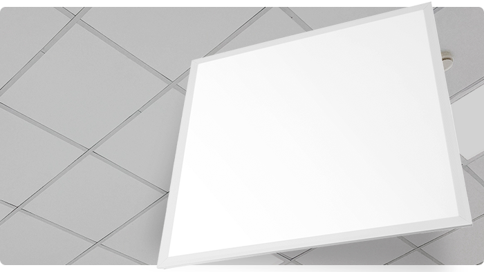 Aluminium-Rahmen Für LED-Deckenplatten 60x60 Cm – Weiß, Für Einbauplatten 59,5x59,5 Cm