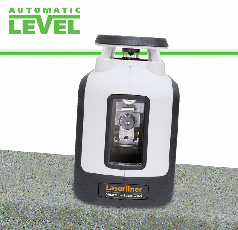 Niveau laser 360° vert LASERLINER Smartline Laser G360 Set 150 - 5