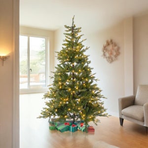 Pino finto Mini albero di Natale artificiale Capodanno Navidad Decor Albero in miniatura Festa di Natale Foto Prop Albero di decorazioni natalizie - Italia
