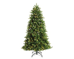 Extra Sottile Albero Di Natale Artificiale - Alaska PE / PVC Premium 210 Cm Cm