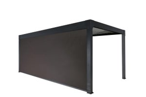 Rideau frontal 6m motorisé Menéa XXL noir