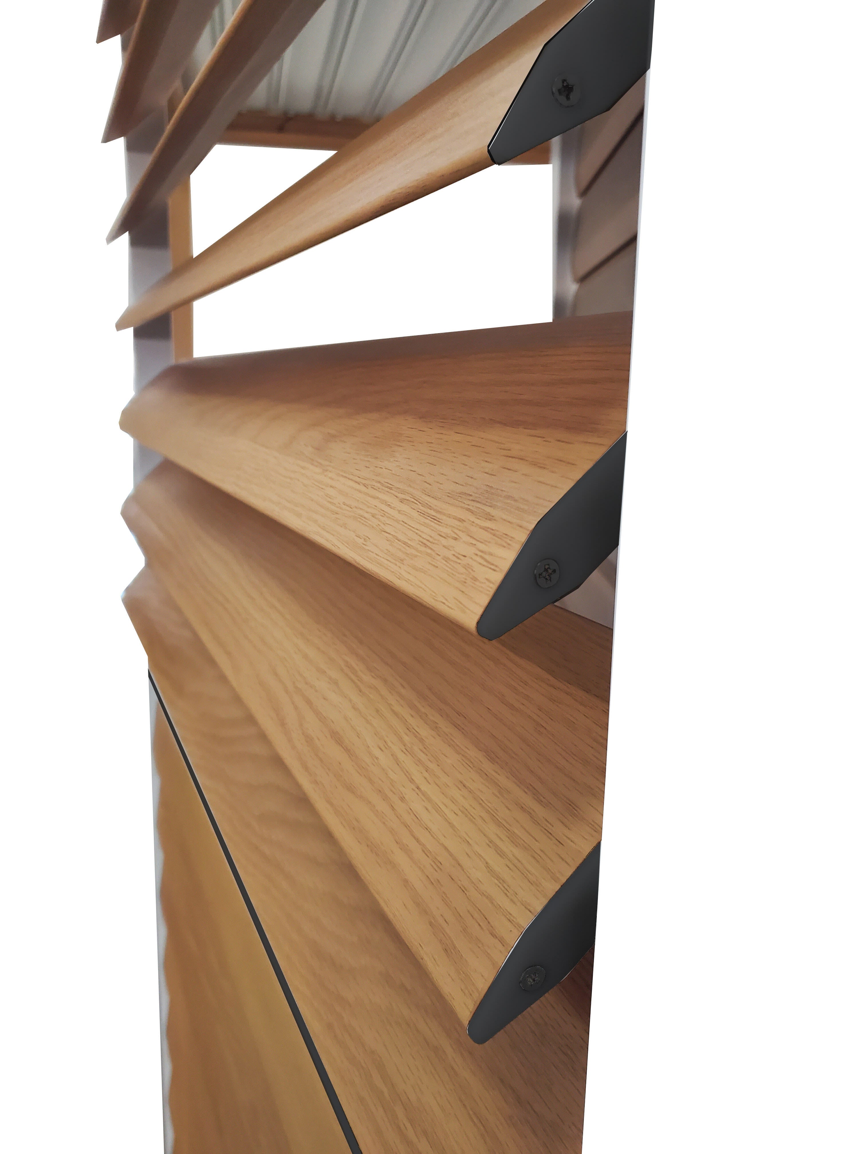 Panneau coulissant GREEN OUTSIDE alu 3m noir+persiennes orientables aspect bois - 5