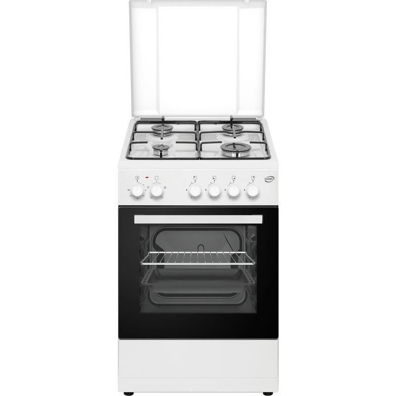 DAYA Cucina a gas con forno CG50FE bianco L 49.8 x P 55.5 cm