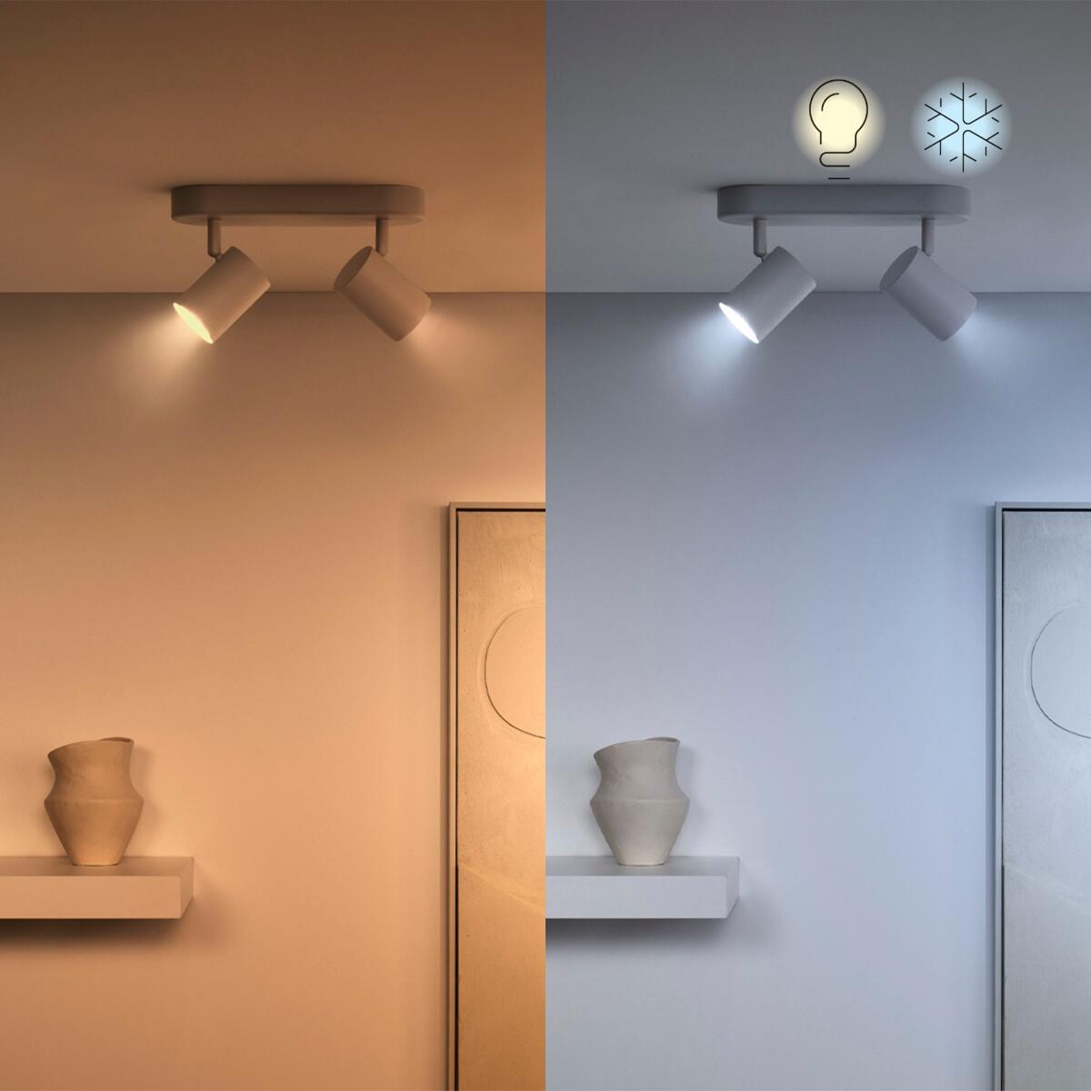 Ampoule led connectée GU10, 345Lm, couleur changeante, PHILIPS SMART LED - 4