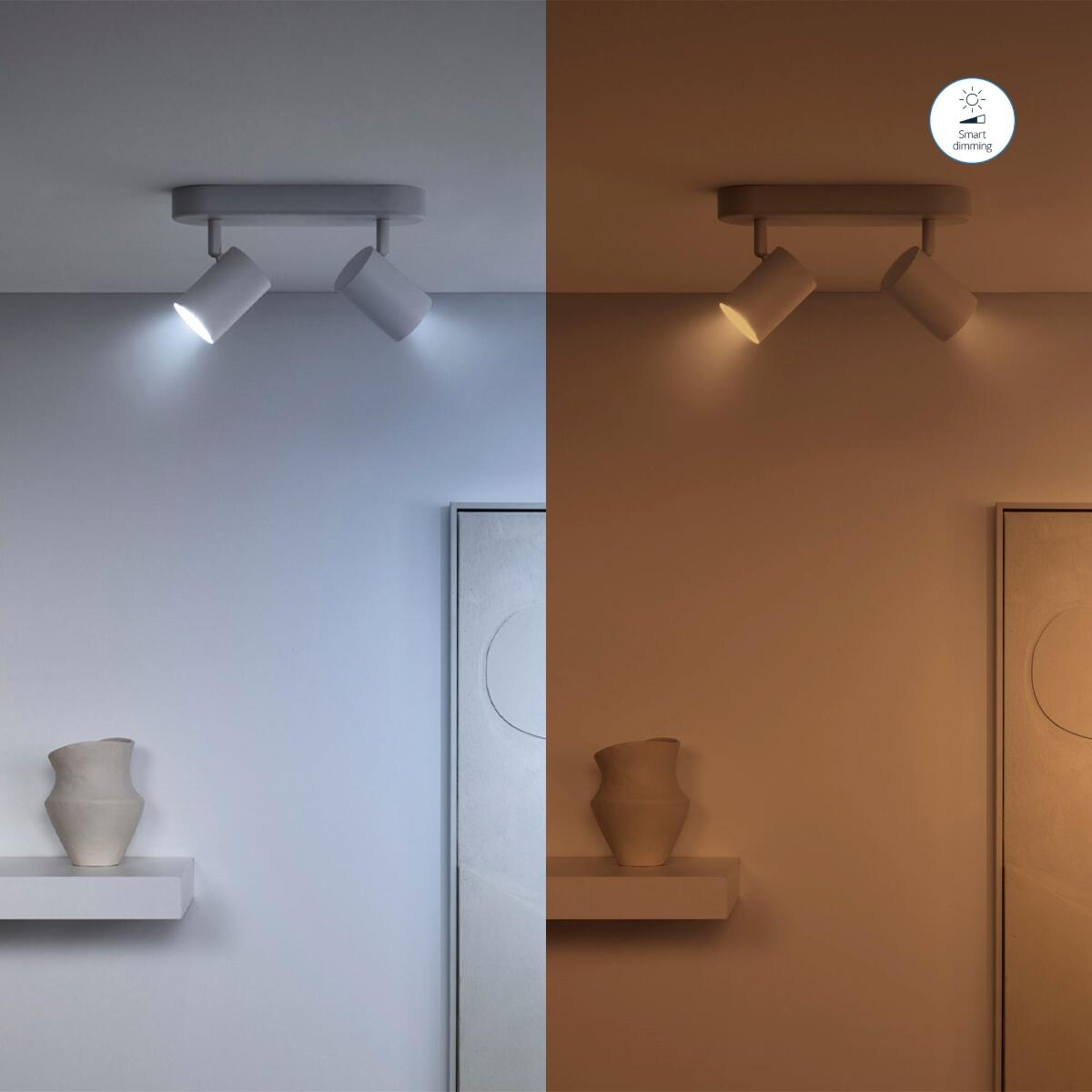 Ampoule led connectée GU10, 345Lm, couleur changeante, PHILIPS SMART LED - 3
