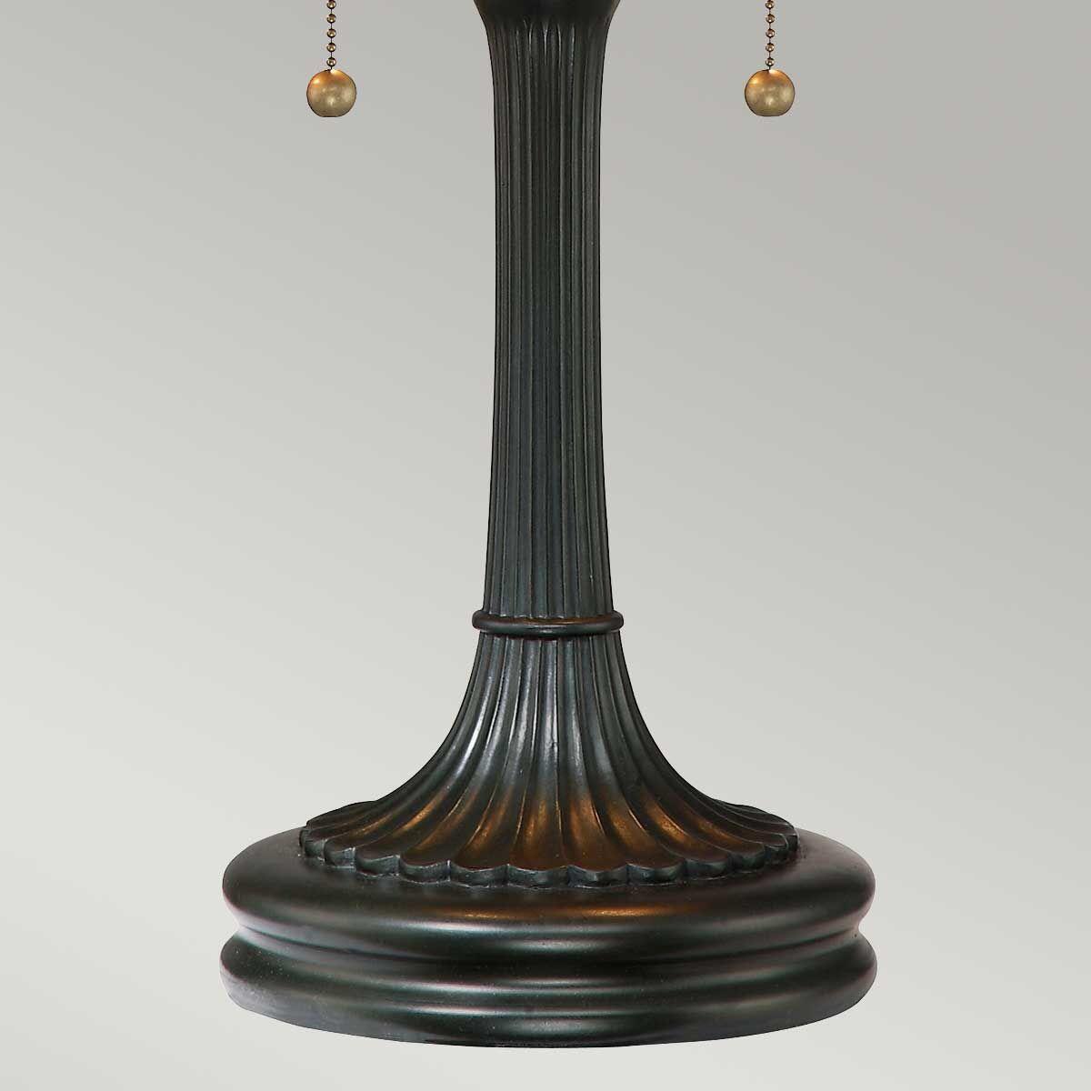 Lampe E27 LARISSA, verre, multicouleur, H. 58.4cm - 3