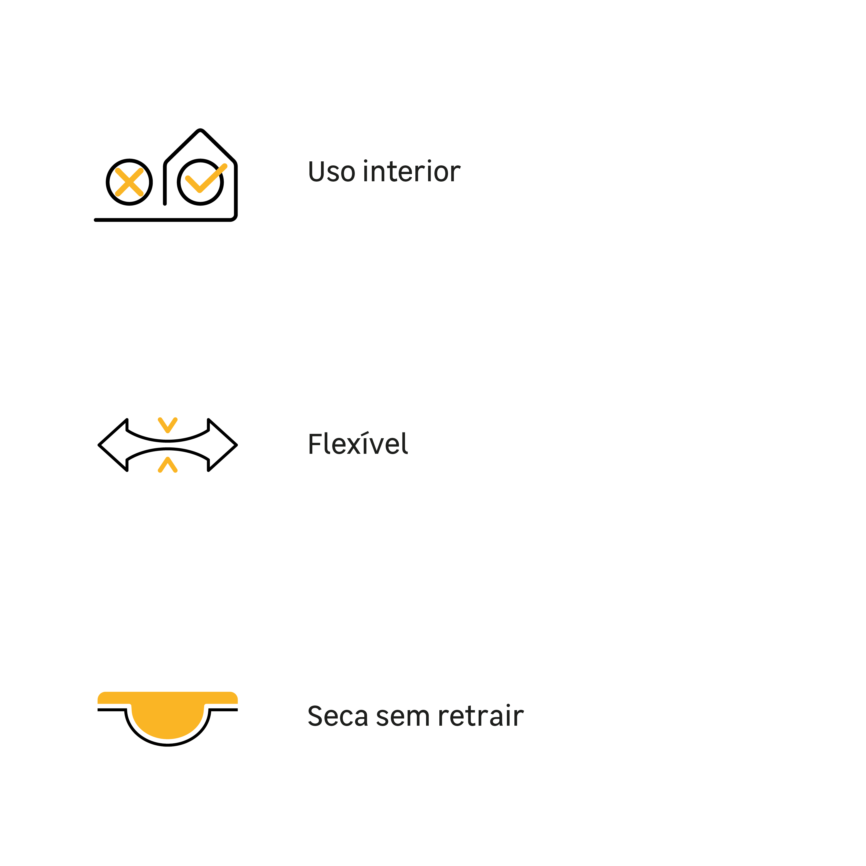 Pack 6 silicones paredes e fissuras acrílico interior 280 ml branco Axton - 6