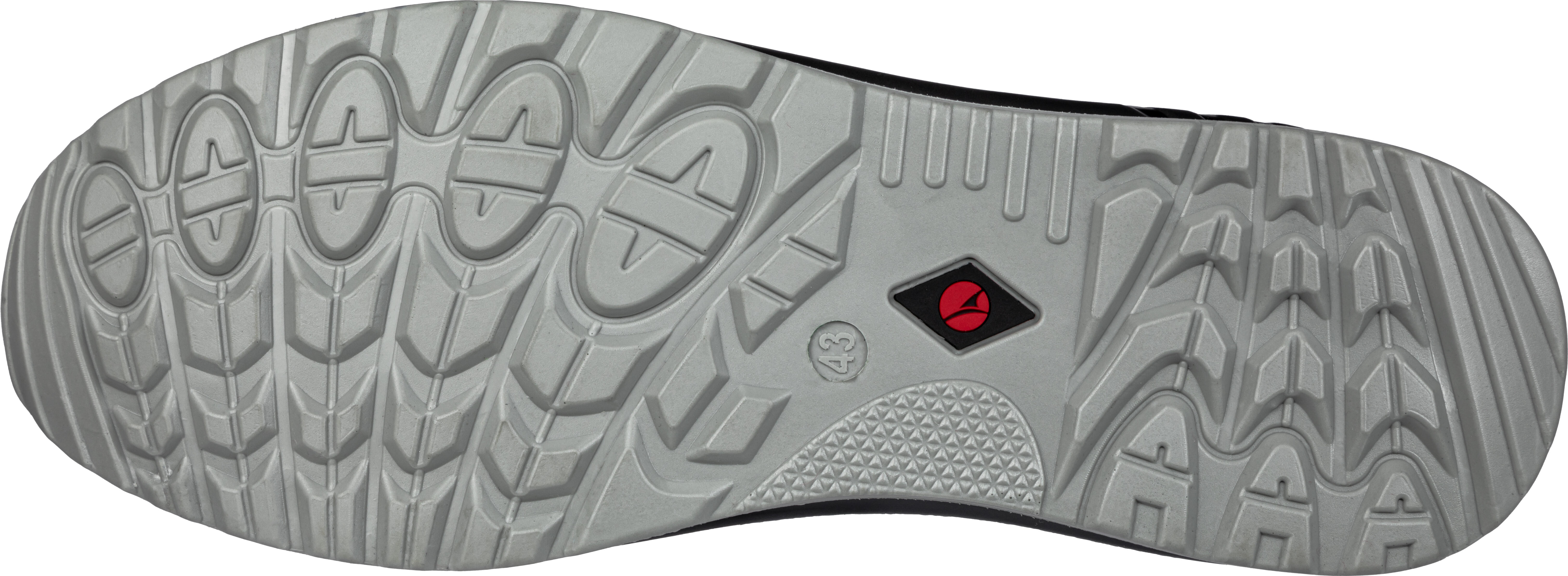 Chaussure de sécurité basse S3 Noir/Rouge T.43 GRID - ALBATROS - 6