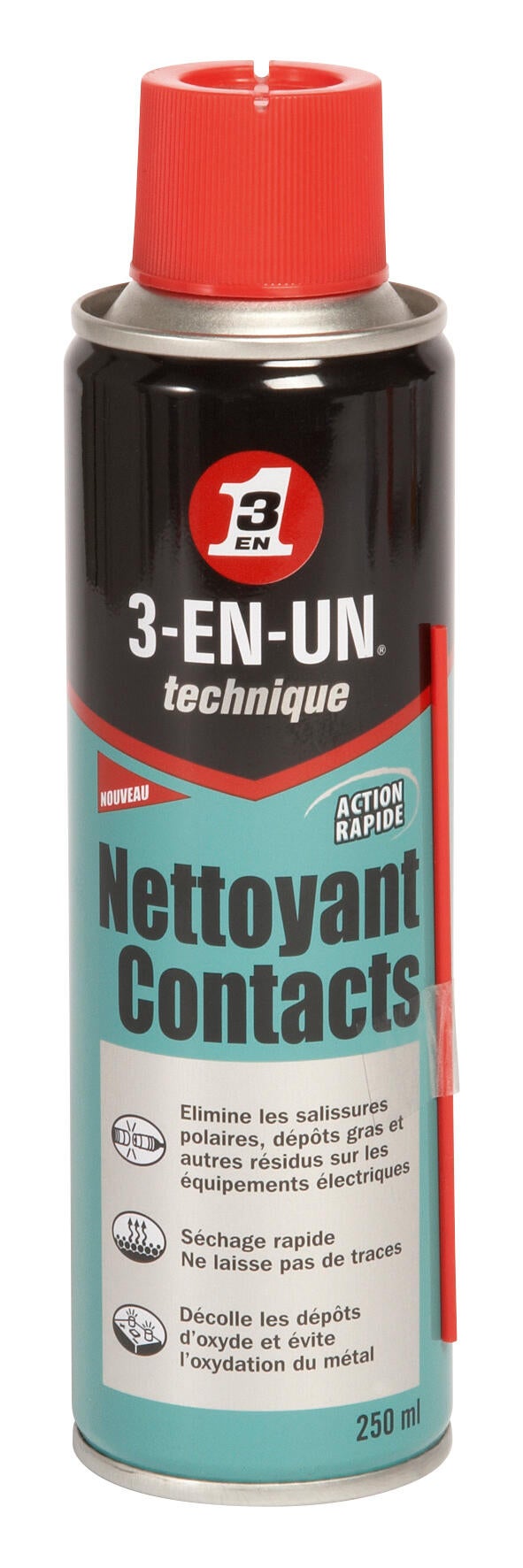 Nettoyant contacts - 3-EN-UN - 4