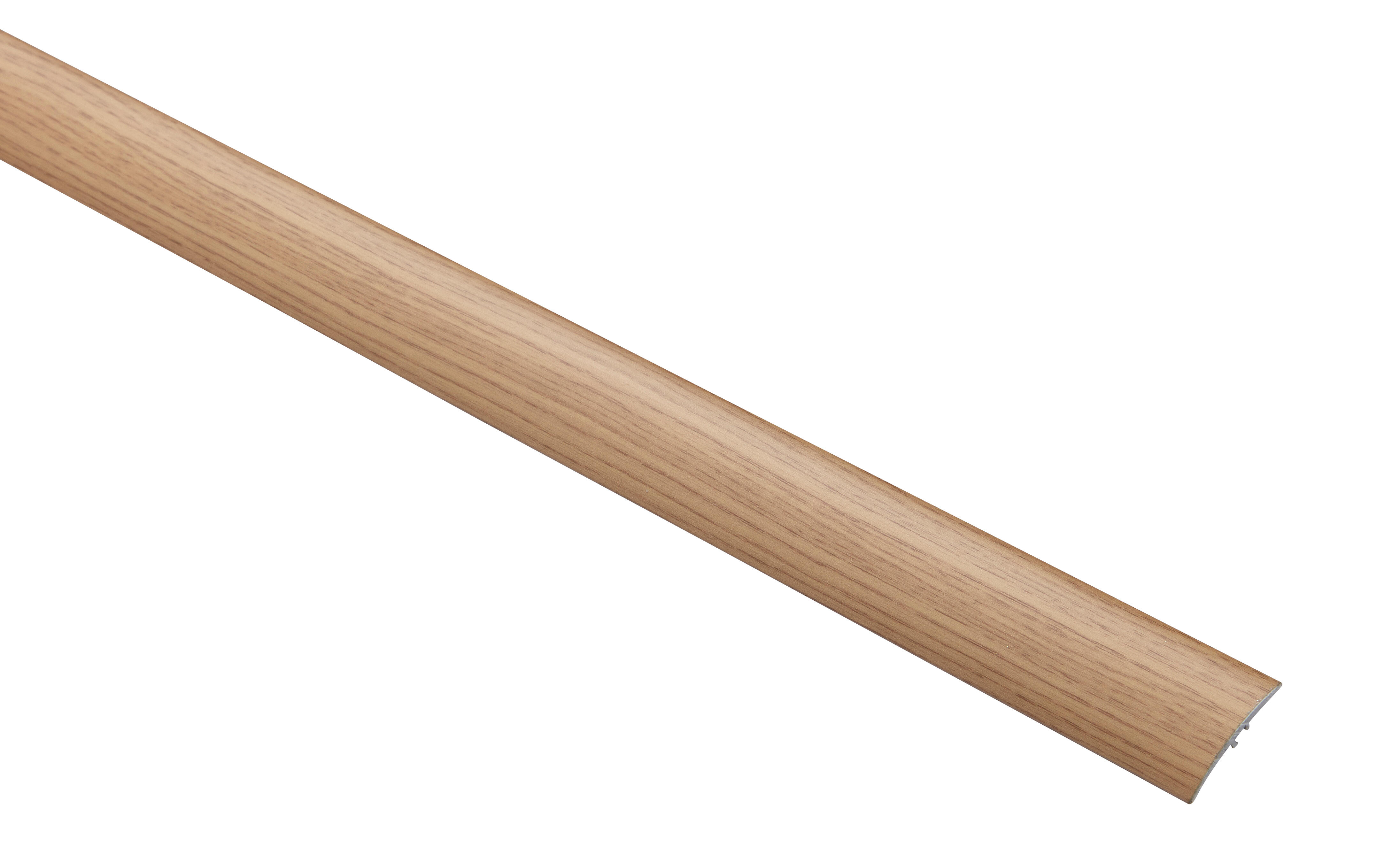 Barre de seuil aluminium chêne à visser L.93 x l.4,10 cm Doré - 6