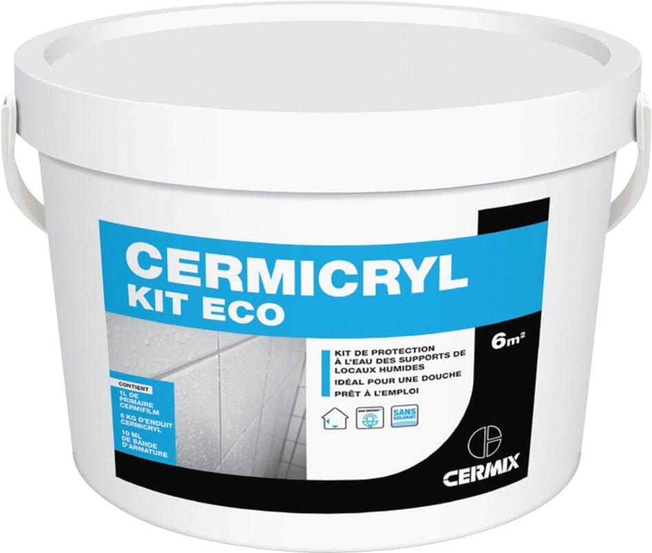 Kit de protection à l'eau sous carrelage 6 m² Cermicryl - CERMIX - 2