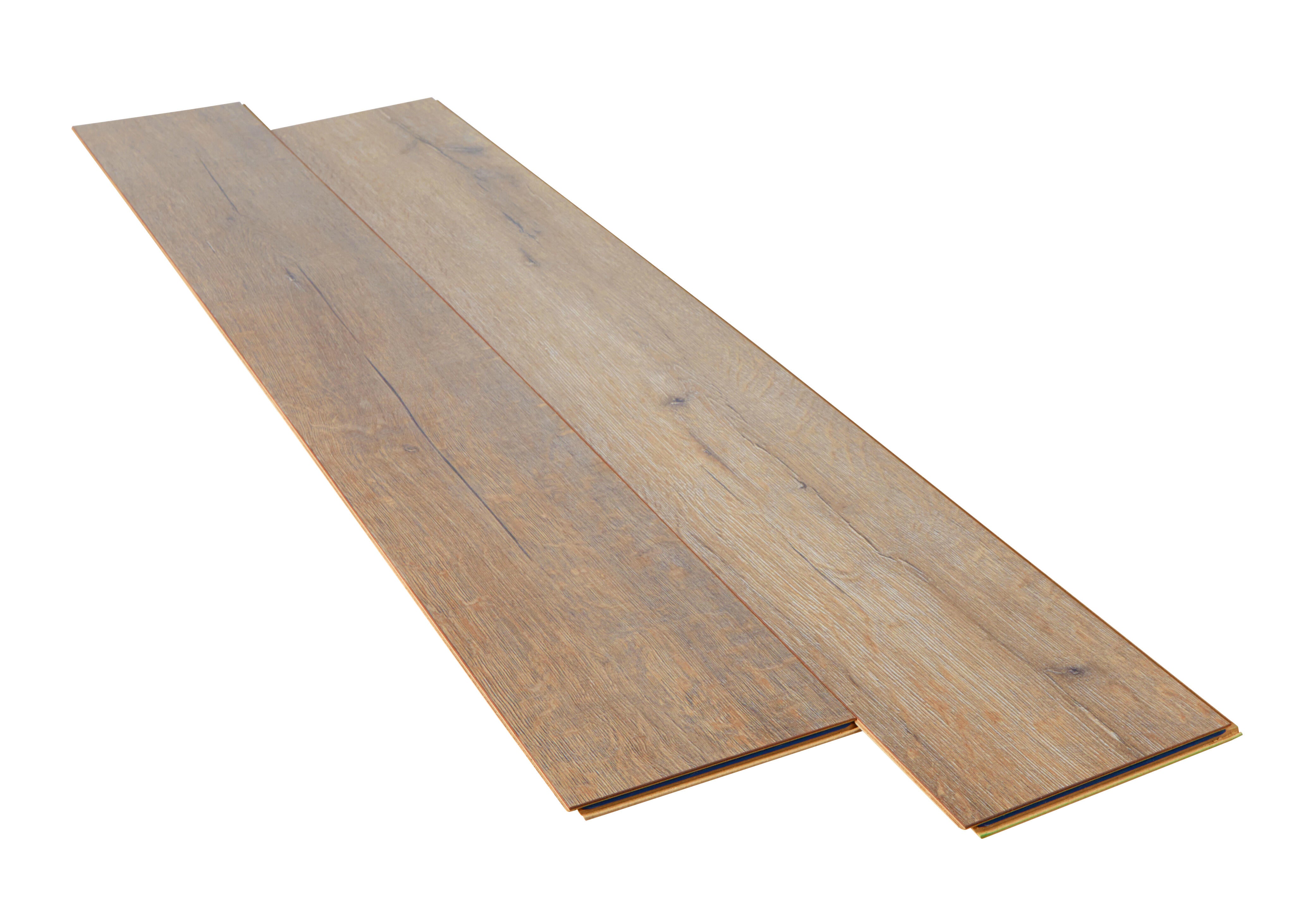 Sol stratifié chêne Rift AC4 Ep.8 mm L.138 x l.19,30 cm - SWISS KRONO - 2