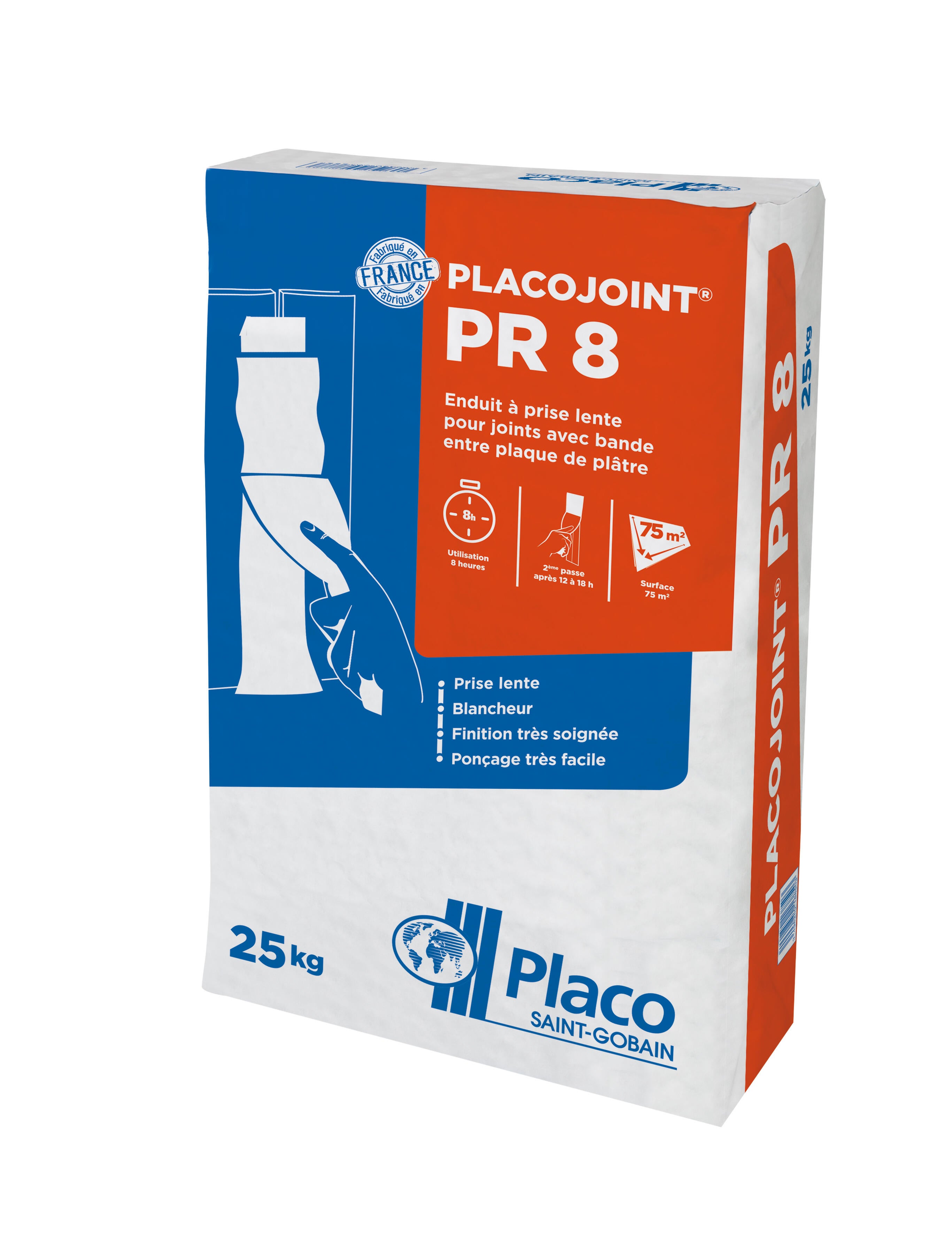Placojoint Pr8 25 kg - PLACOPLATRE - 2