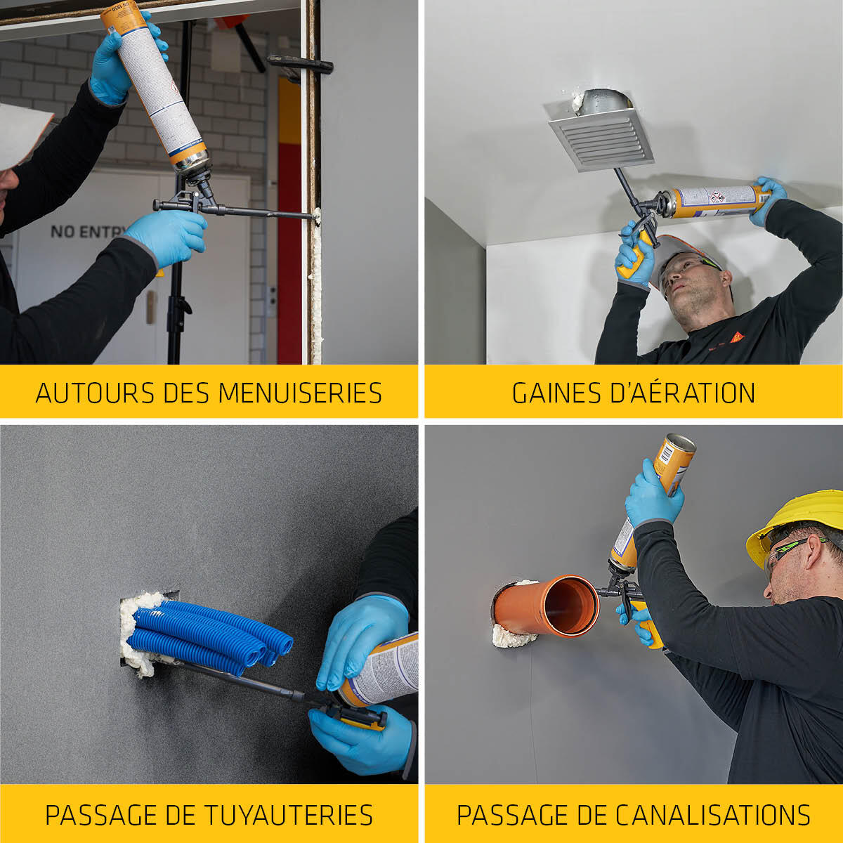 Mousse expansive SIKABOOM gun 528, 500ml - 3