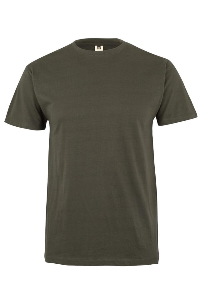 Camiseta Manga Corta Unisex Melbourne MUKUA - Khaki Green - Talla L