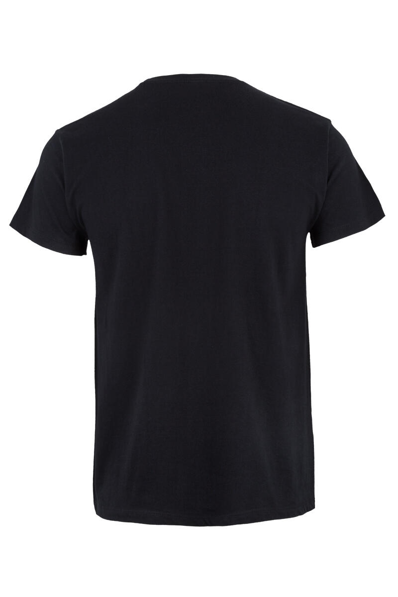 T-shirt preta algodão 155 g tamanho L Velilla 155 - 2