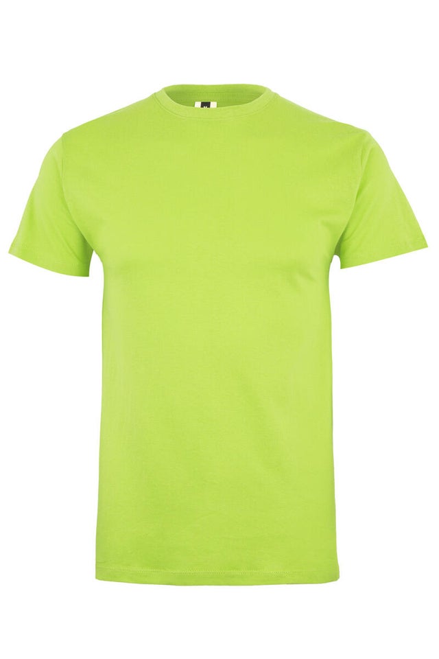 Camiseta Manga Corta Unisex Melbourne MUKUA - Talla Lime - Talla L