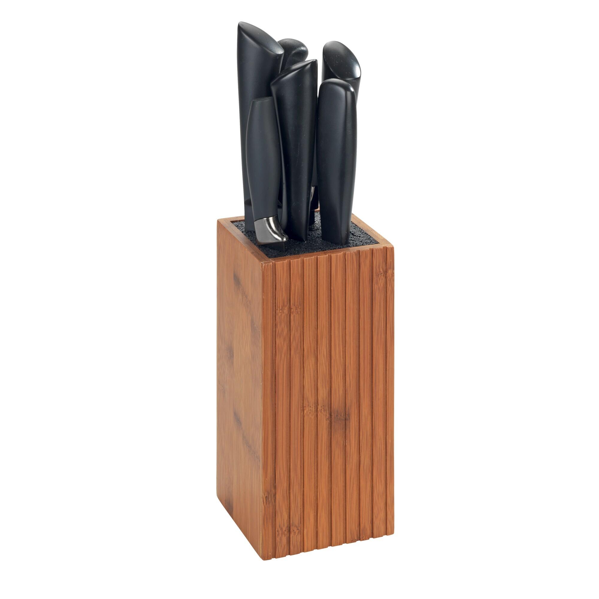 Porta cuchillos mera de bambú wenko