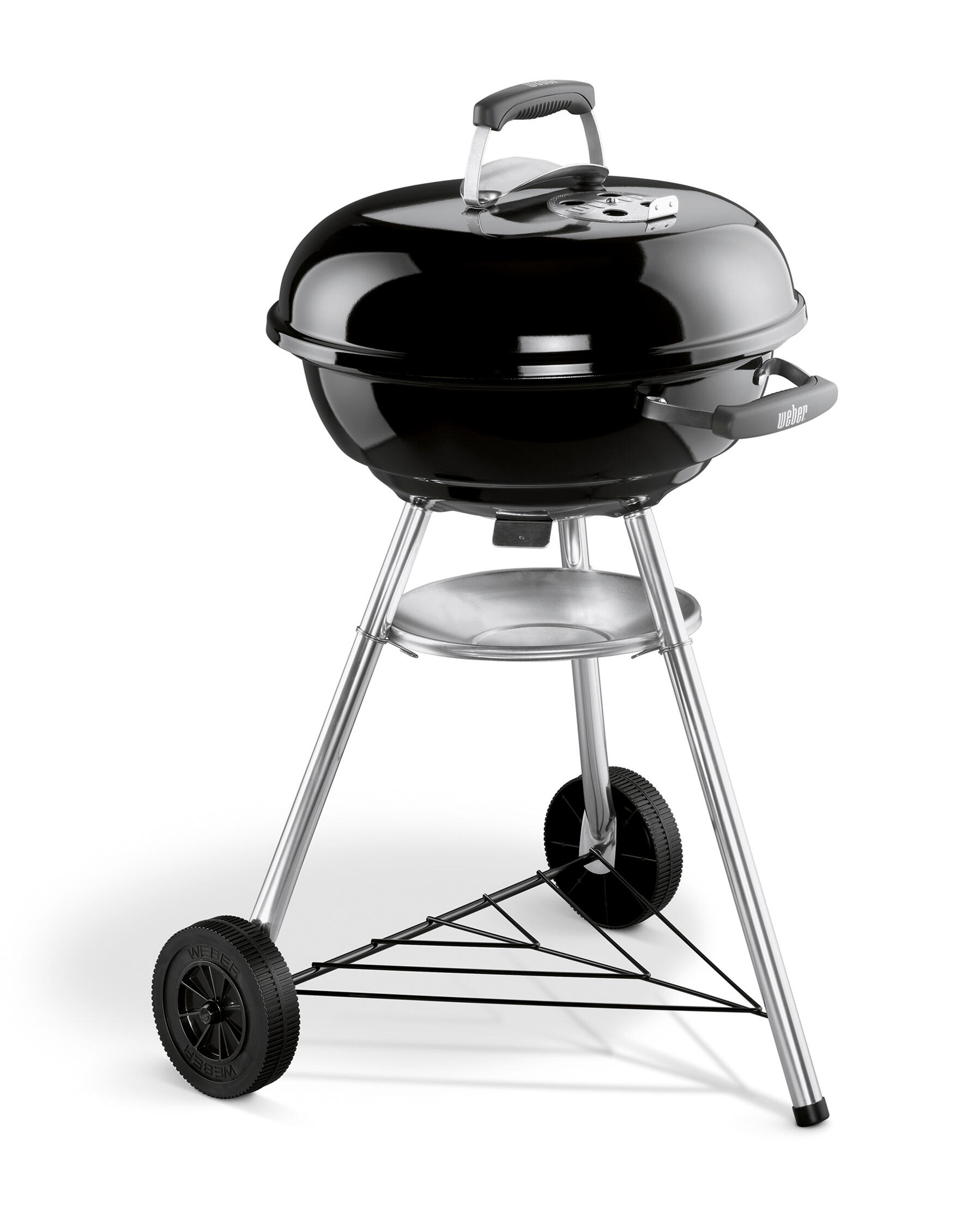 Barbecue a carvão WEBER COMPACT KETTLE 47CM PRETO - 11