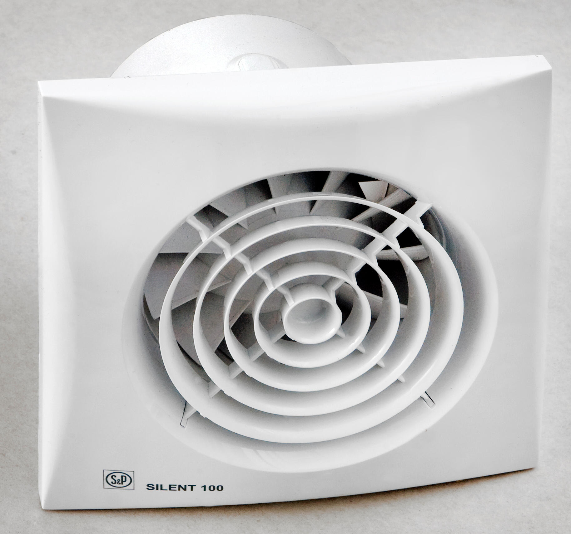 Extrator de ar wc S&P SILENT C100 100 m³/h branco - 6