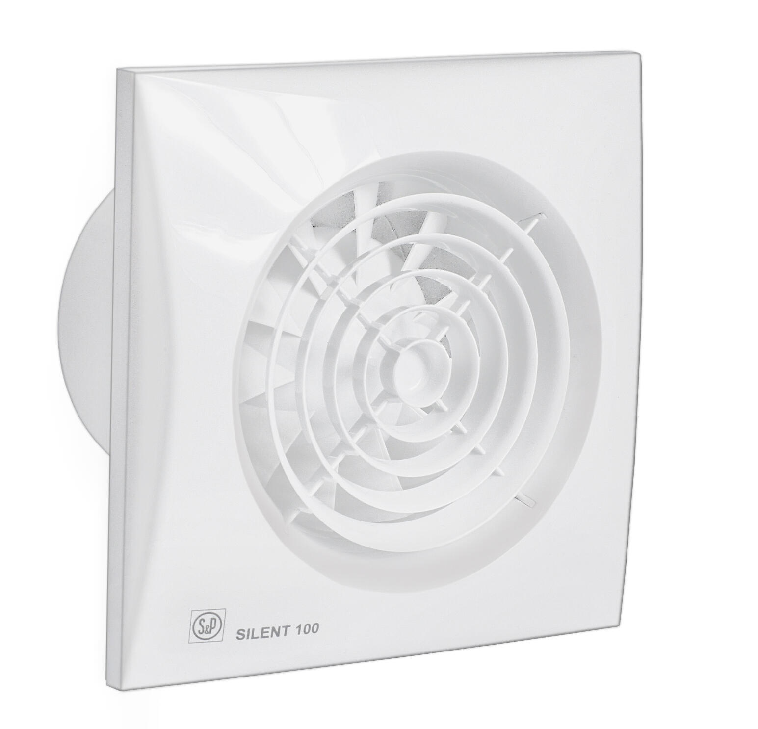 Extrator de ar wc S&P SILENT C100 100 m³/h branco - 7