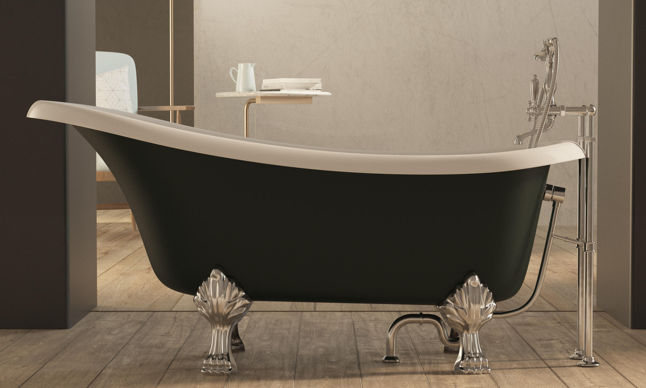 Bañera isla obath grace blanco 170x80 cm